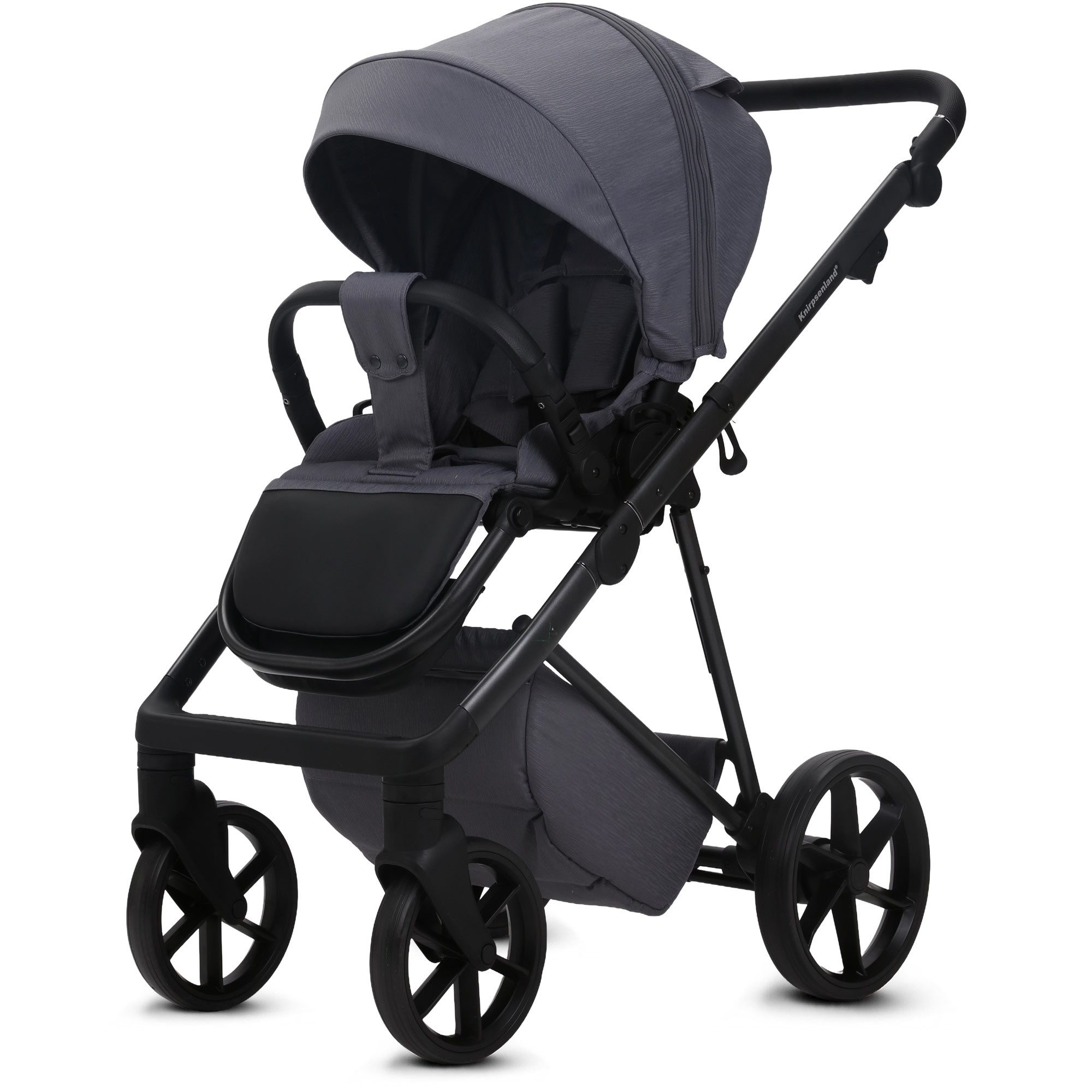 Kombi-Kinderwagen Merida Luxus & Eleganz 2in1, inkl. Wickeltasche & viel Zubehör