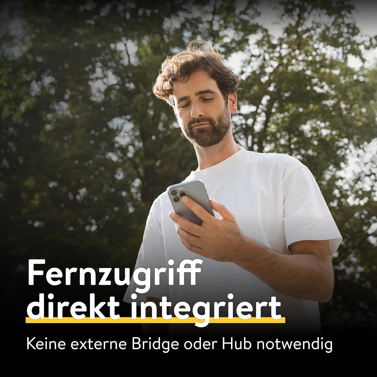 Nuki Smart Lock Pro mit Bluetooth, WLAN & Matter, für mühelose Integration ins Smart Home, elektronisches Türschloss ermöglicht Tür aus der Ferne zu sperren, einfach zum Nachrüsten ohne Zylindertausch