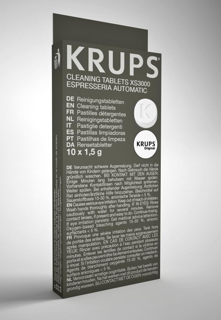 Krups Evidence One Kaffeevollautomat mit Milchschlauch, 12 Getr?nke, 2-Tassen-Funktion, Farbdisplay, Kaffeemaschine, T��V-Siegel, Schwarz, EA895N10, Meteor Graphit