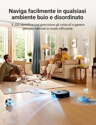 Aspirapolvere Lavapavimenti Rilevamento Autopulente Asciugatura