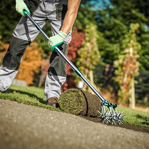 Altdorff Coltivatore rotante da 63,5 a 160 cm, extra lungo, regolabile, coltivatore rotante da giardinaggio e coltivatori da giardino a mano con denti staccabili in alluminio, semina erba o : Amazon.it: Giardino e giardinaggio