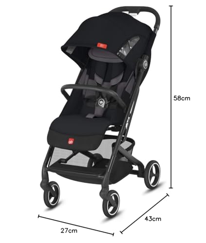 Gb Gold Passeggino Pockit  All City, 0 22 kg, Dalla Nascita a circa 4 anni, Nero (Velvet Black) : Amazon.it: Prima infanzia