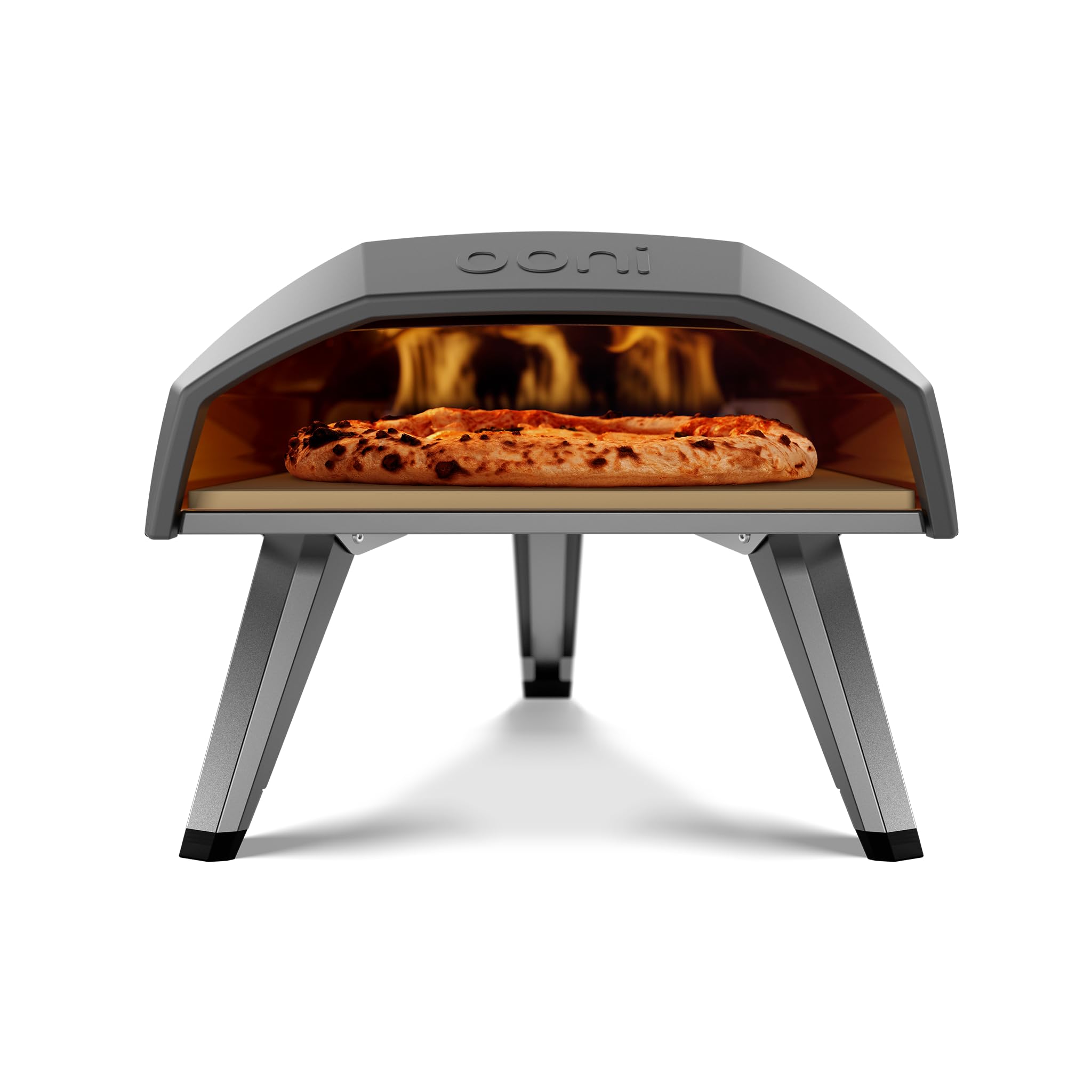 Gas-Pizzaofen Koda 12 für 50 mBar bis 500 °C mit 30 cm Backfläche und tragbarem Design für Garten und Balkon