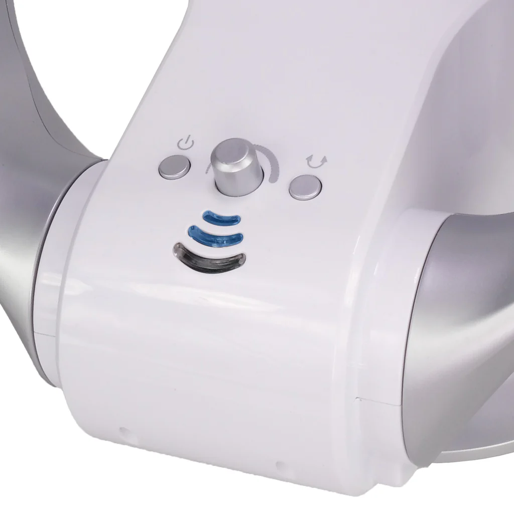 2025 Korona 81008 Wand- en Tafelventilator bladvrij 26 W zilver, wit