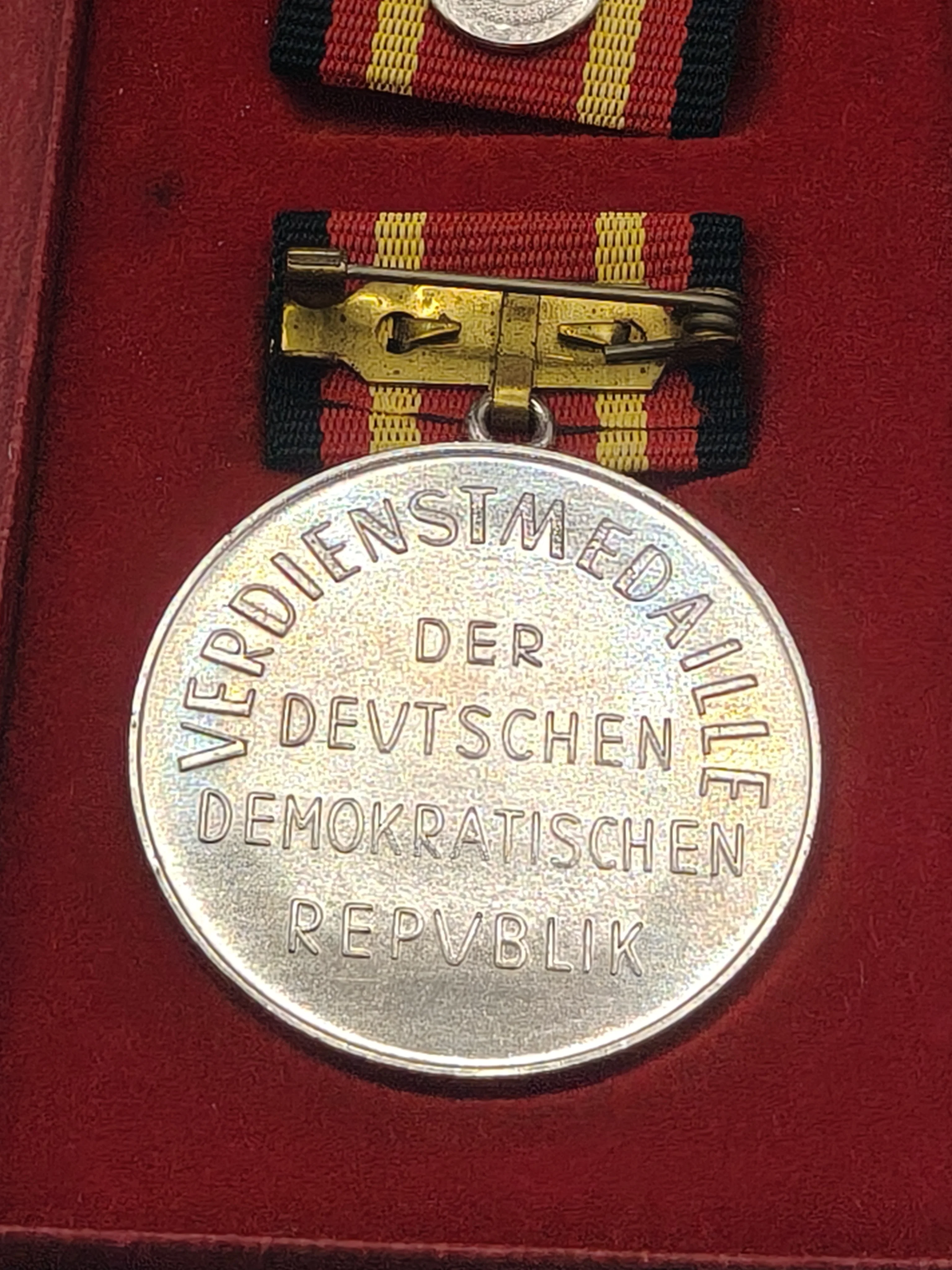 DDR Merit Medal. Germany.