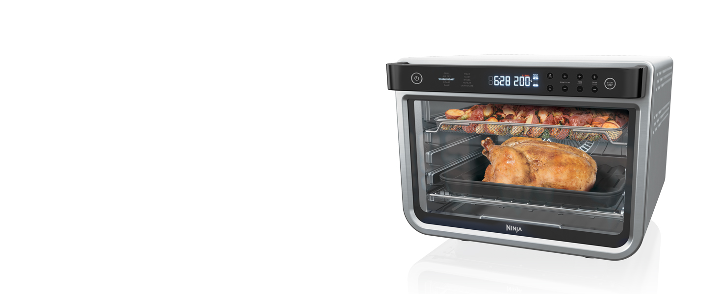 Ninja Mini Piekarnik, Srebrny, 29 L