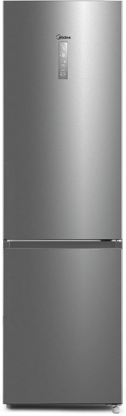 Midea MERB276FGE02A Fridge/Freezer Combination, 180 cm Height, NoFrost, Double Control, Super Cooling Function, 219 kWh per Year, Fridge Capacity 199 L, 71 L Freezer Capacity