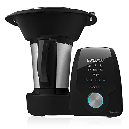Cecotec Robot da cucina multifunzione Mambo 6090. 1700 W, 23 funzioni, caraffa con capacità 3,3 l, 3 piatti alla volta, 10 velocità, timer : Amazon.it: Casa e cucina
