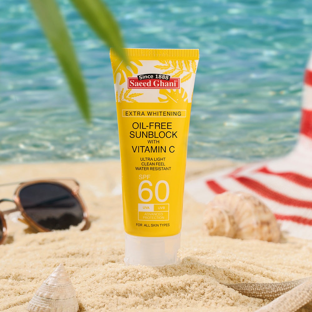 Saeed Ghani Sunblock SPF 60 with Vitamin C