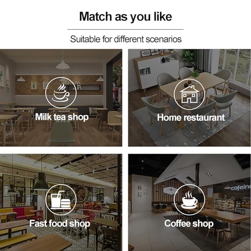 YHKJLYH Set Tavolo e sedie da Bar per la Colazione da Cucina, Tavolo Rotondo con Gambe in Metallo e 4 posti Imbottiti, Set di Tavolo e sedie per Reception di 5, Set di Tavolo e sedie per Club per sa : Casa e cucina