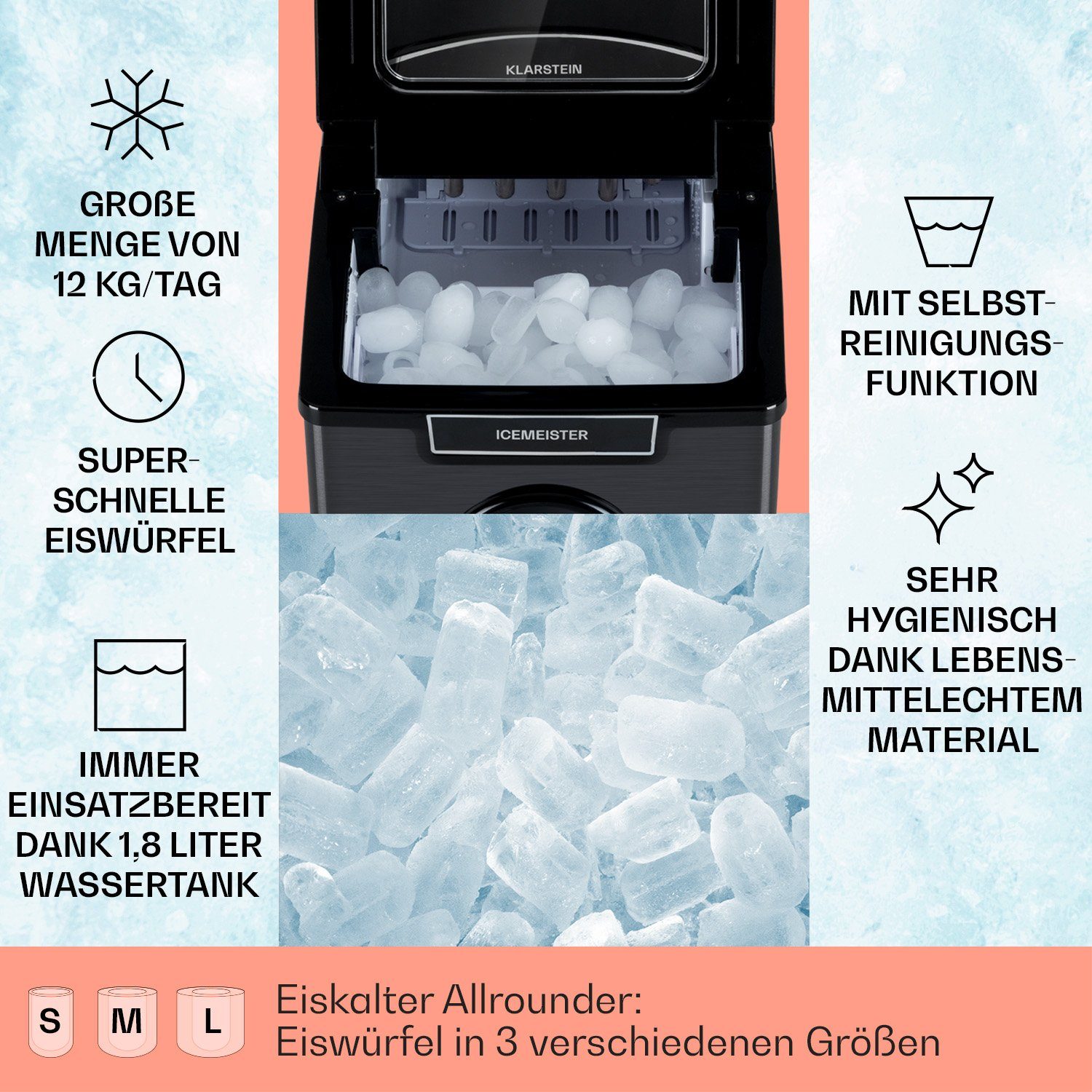 Eiswürfelmaschine Icemeister 2G