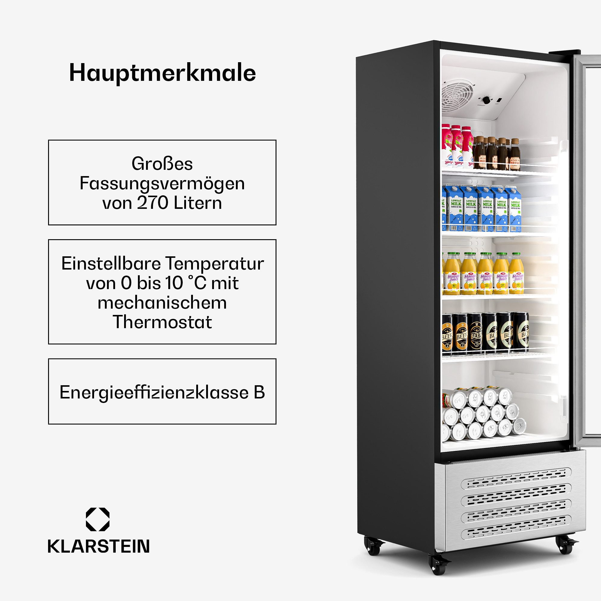 Getränkekühlschrank GrandCooler 270