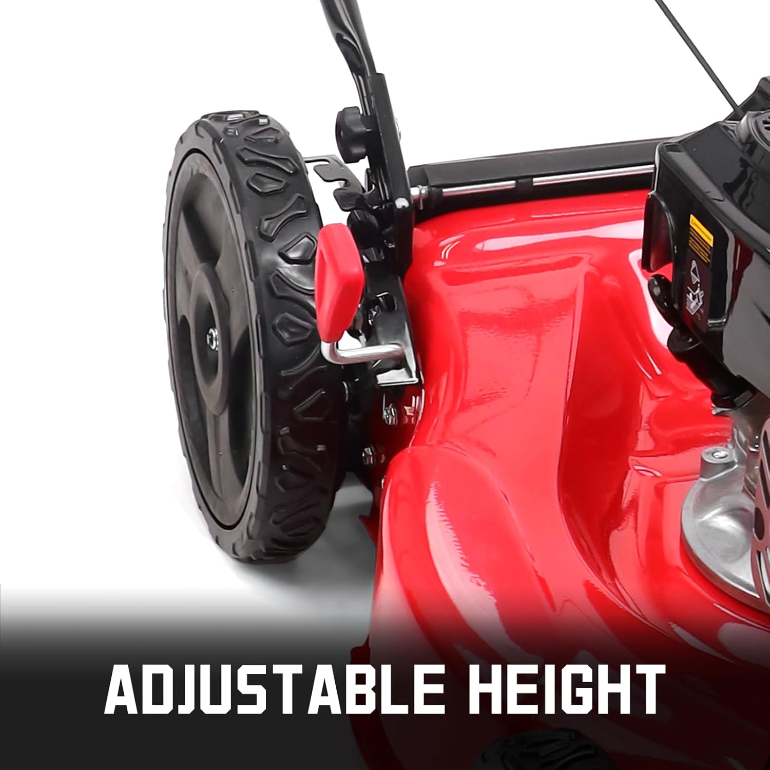 PowerSmart 21 in. Gas Lawn Mower with 125cc Briggs and Stratton E300 Engine  2-in-1 Push Mower with Mulching & Side-Discharge