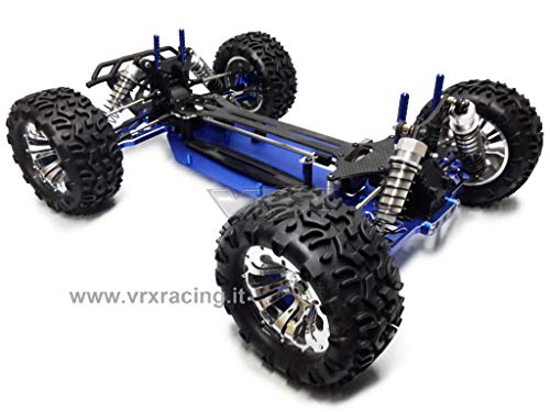 VRX Monster Truck Upgrade 1/10 Interamente assemblato in Carbonio ed ergal : Giochi e giocattoli