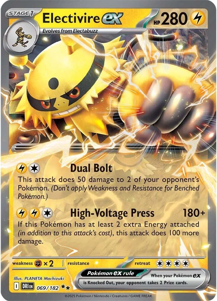 Electivire ex (069/182) (DRI)