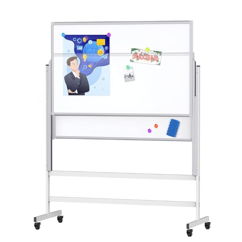maxtek Rolling Whiteboard, 48