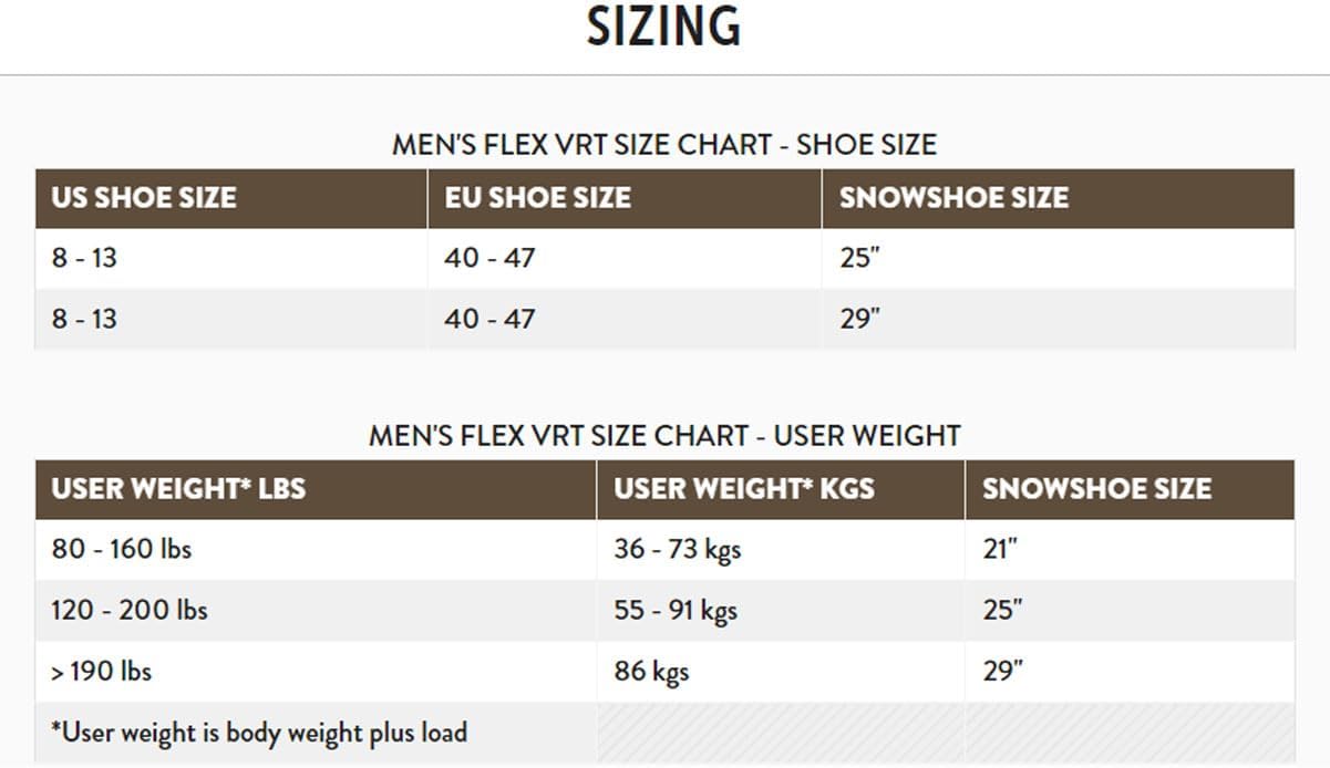 Tubbs Flex VRT Backcountry Schneeschuh