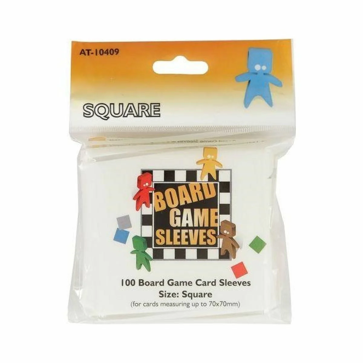 Sleeves - Dragon Shield - Board Game - Clear - Square (69x69mm)
