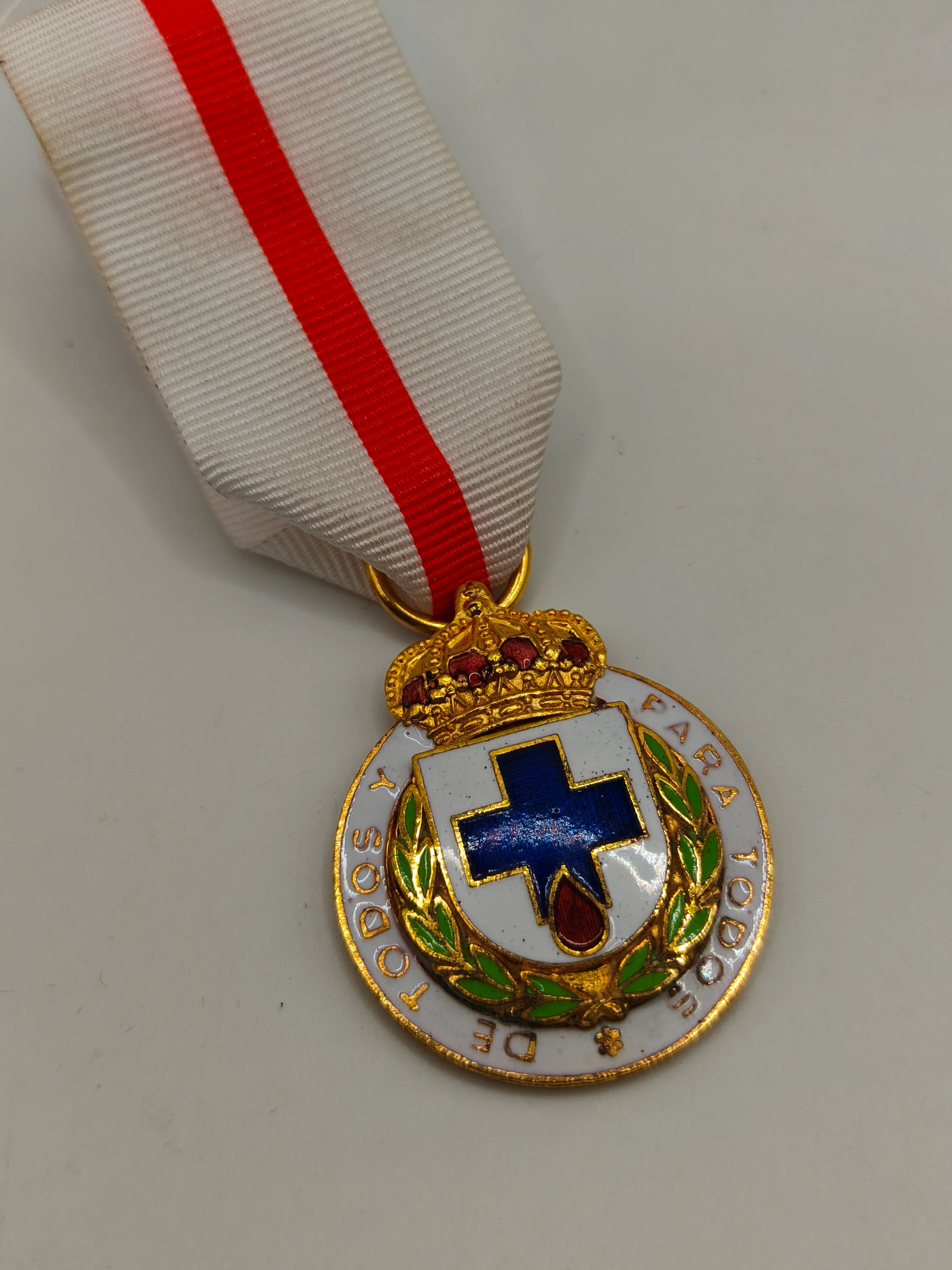 Medalla de la hermandad de donantes de sangre. Cruz Roja Espa?ola