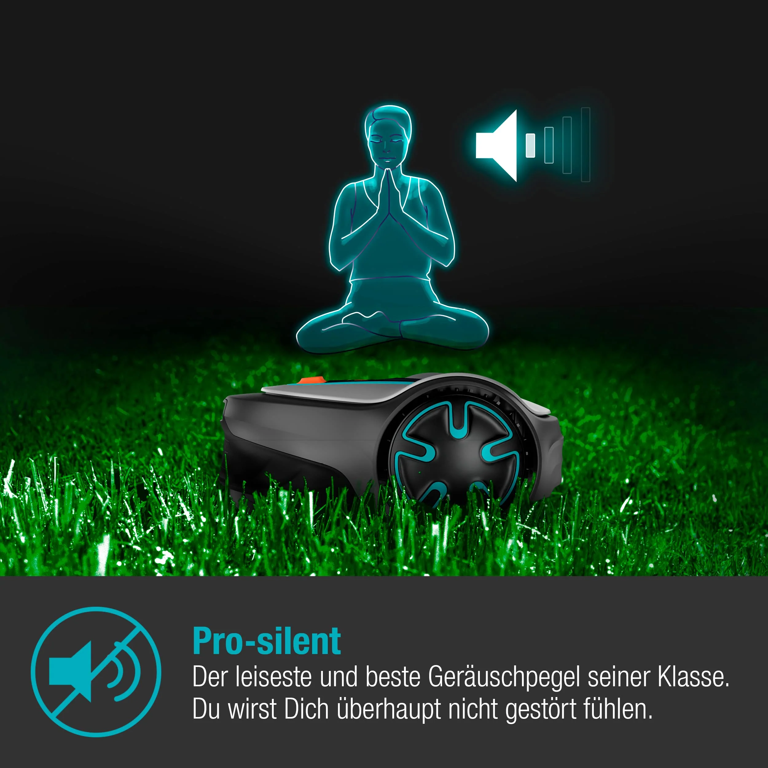 2025 Gardena M?hroboter SILENO minimo 350 m2: Intelligente Robotmaaier met Optimale Connectiviteit, Programmeerbaar via Gardena Bluetooth App (15208-47)