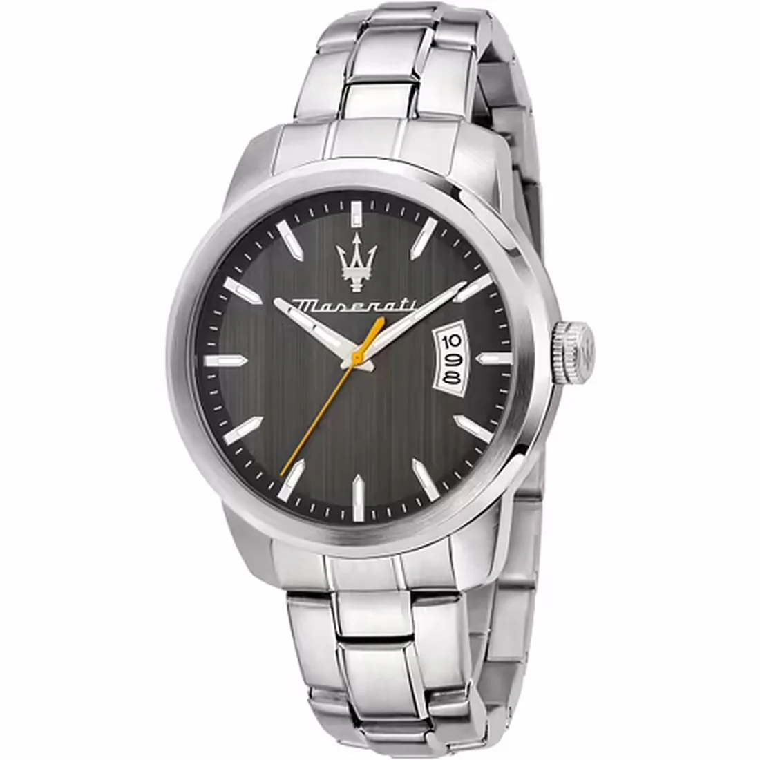 Orologio Maserati Successo in acciaio quadrante grigio R8853121012