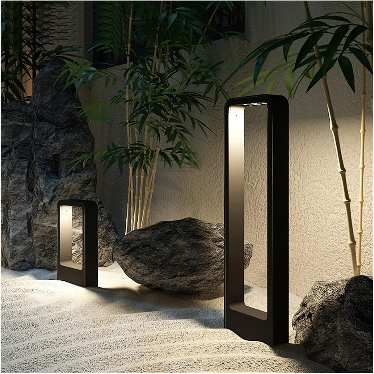 Moderne wasserdichte Gartenbeleuchtung für den Außenbereich, IP65, Aluminium, Landschaftsleuchten für Villen, Innenhöfe und Terrassen, stilvolle LED-Pendelleuchte