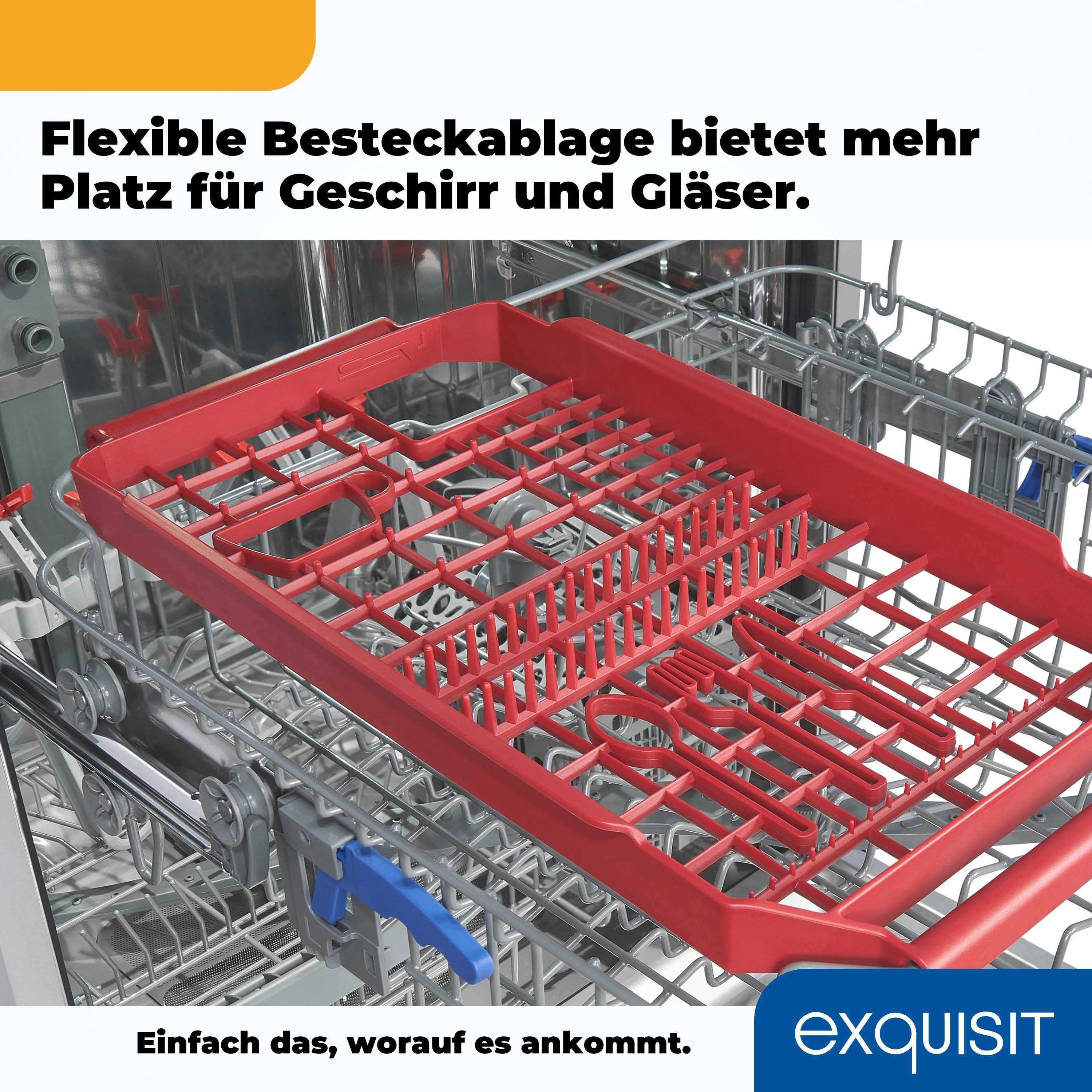 teilintegrierbarer Geschirrspüler EGSP9414-EB-030D inox