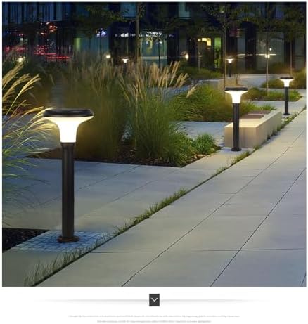 Stilvolle wasserdichte Gartenlampe, 92 cm, Außenleuchte für Villen, Innenhöfe und Wohnbereiche, ideal für Wege und Landschaftsdekoration (1 Stück)