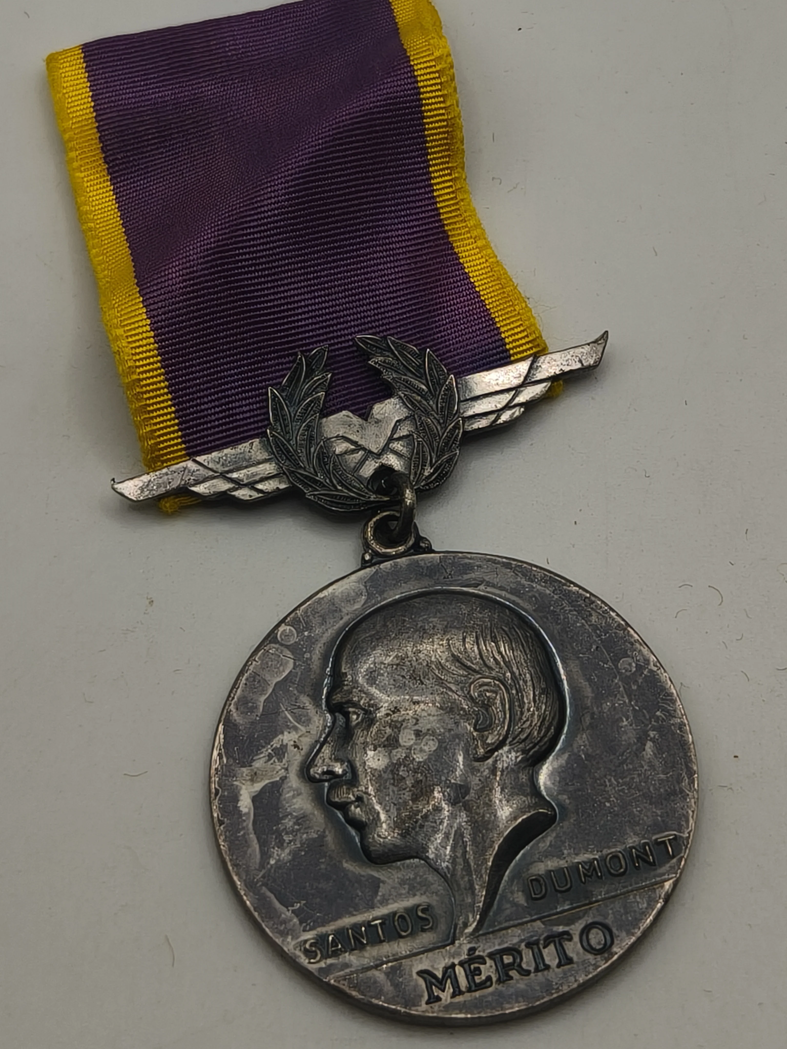 Air forces merit medal, Santos dumont. Brasil