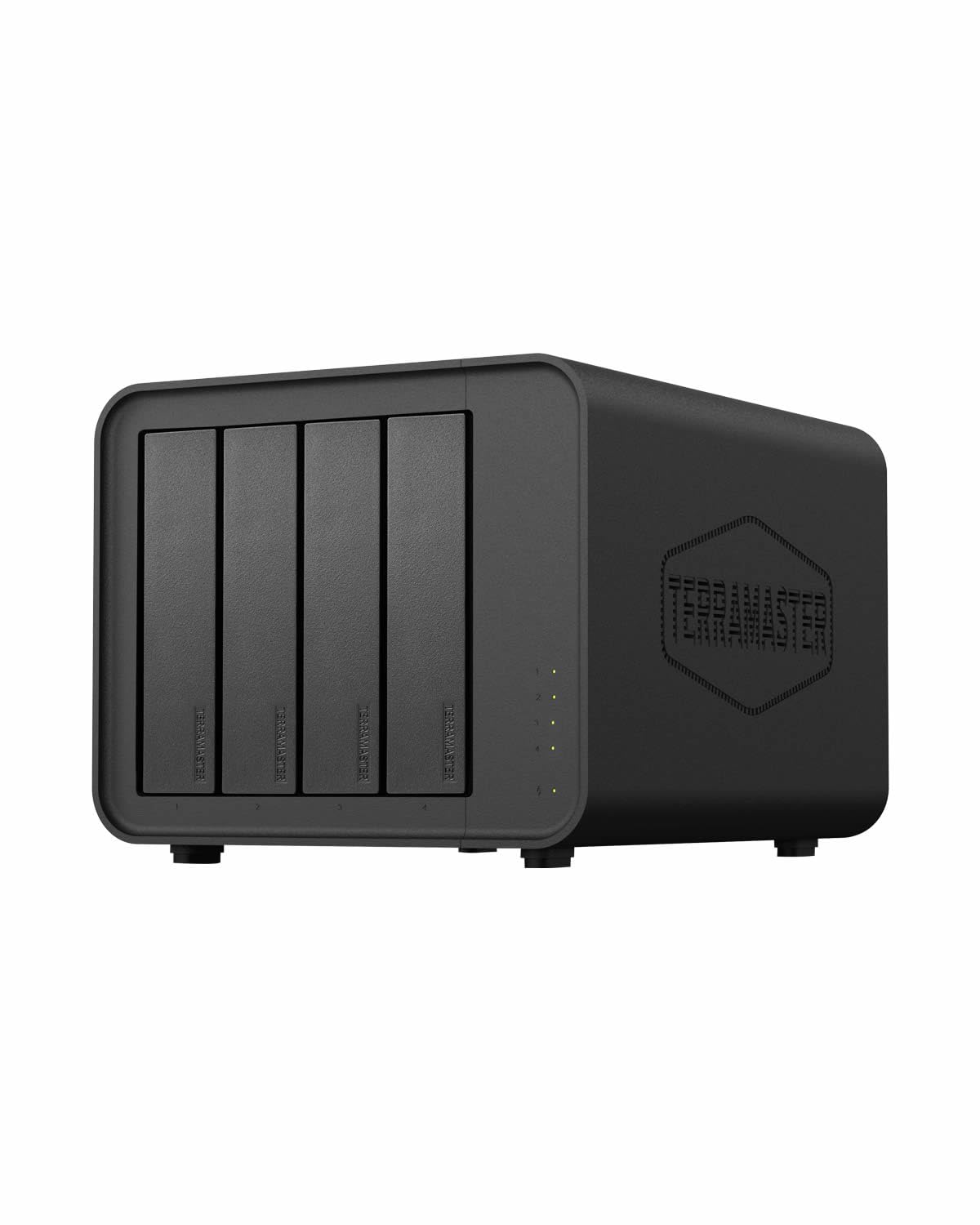 Externes Festplattengehäuse D4-320 für 4 SATA-Festplatten, USB 3.2 Gen 2 mit 10 Gbps, werkzeugloser Einbau und Hot Swapping