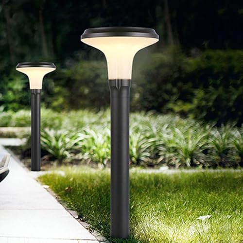Stilvolle wasserdichte Gartenlampe, 92 cm, Außenleuchte für Villen, Innenhöfe und Wohnbereiche, ideal für Wege und Landschaftsdekoration (1 Stück)