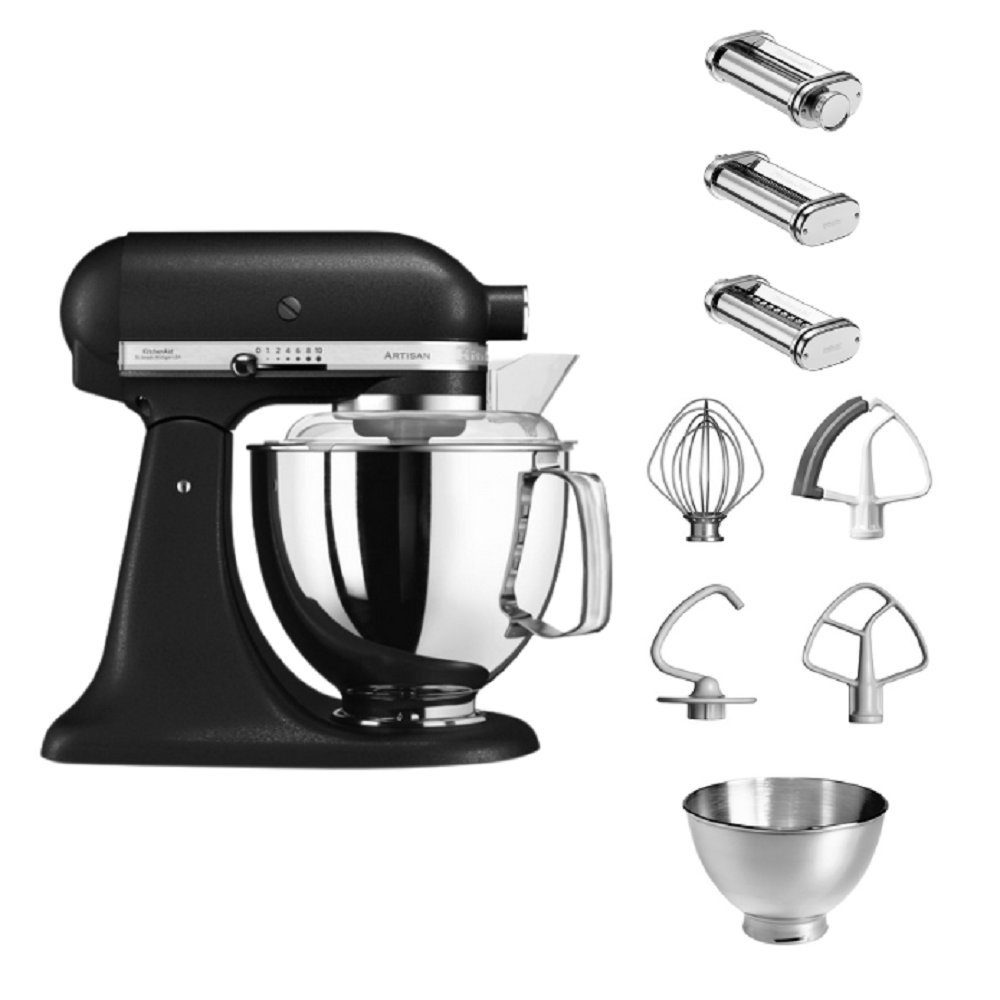 Küchenmaschine KitchenAid 4,8 L 5KSM175 Artisan Küchenmaschine Pastalover