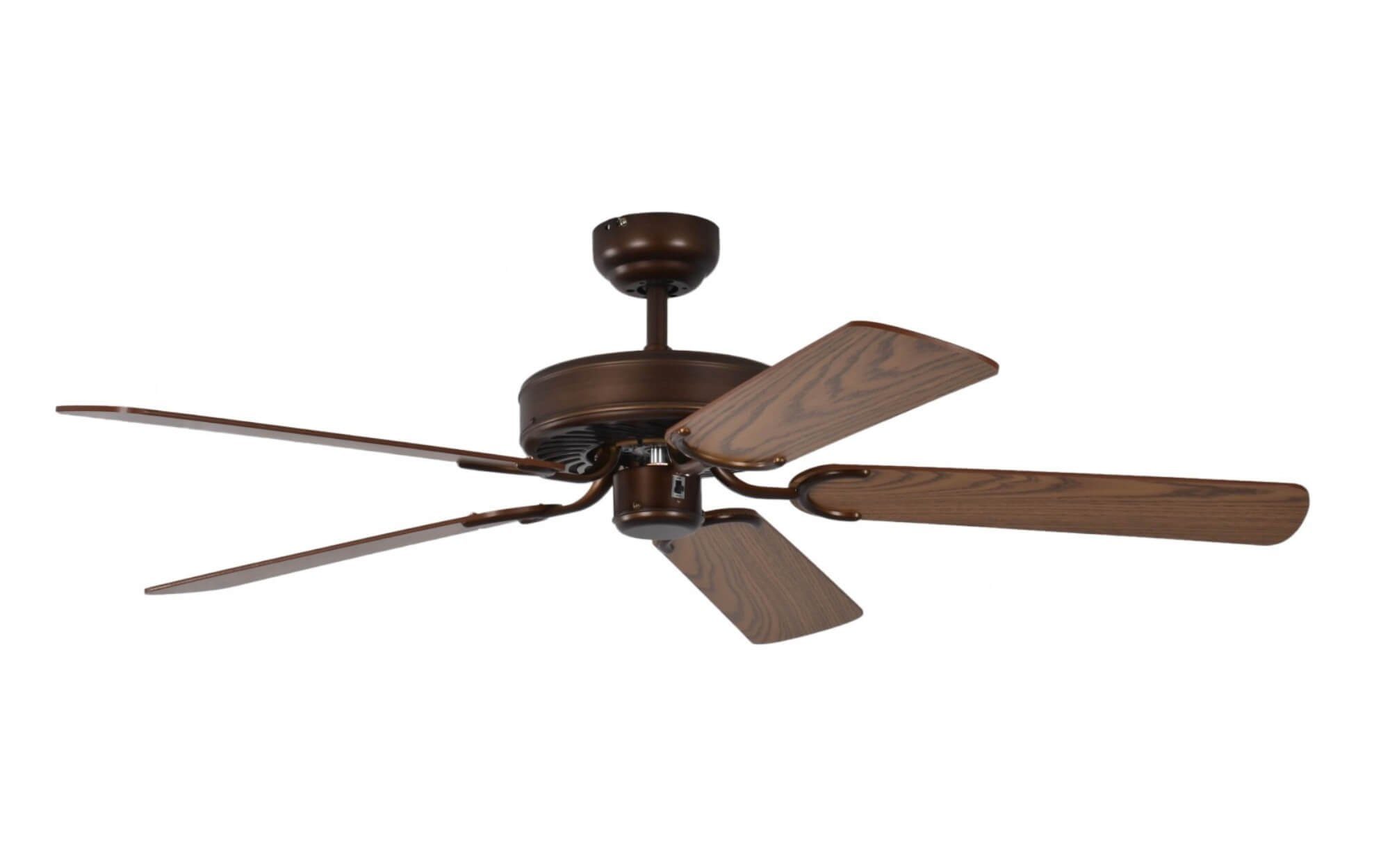 Deckenventilator Deckenventilator Potkuri Bronze / Eiche