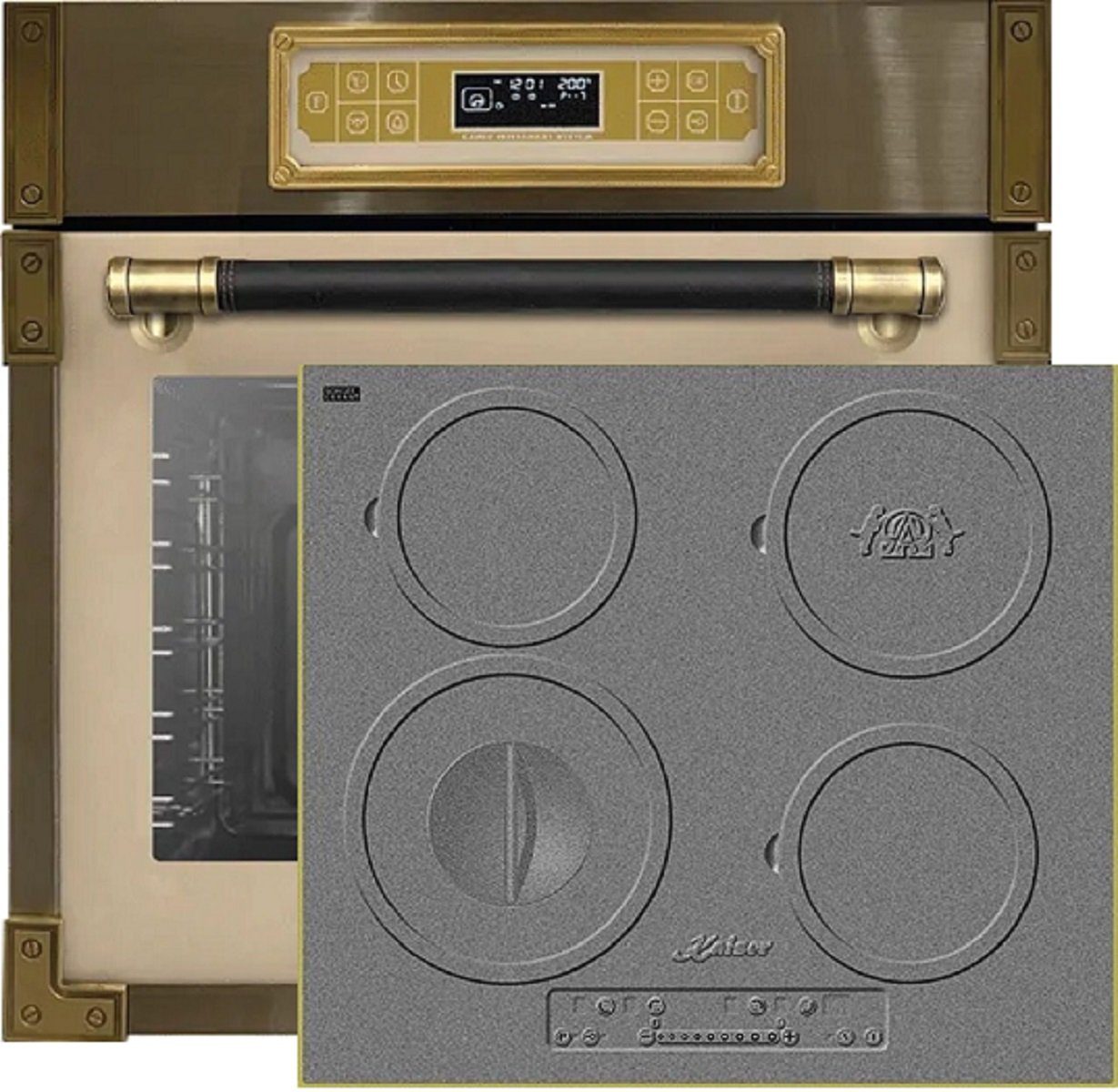Backofen-Set EH 6726 ElfAD+KCT 6705 RI Herd