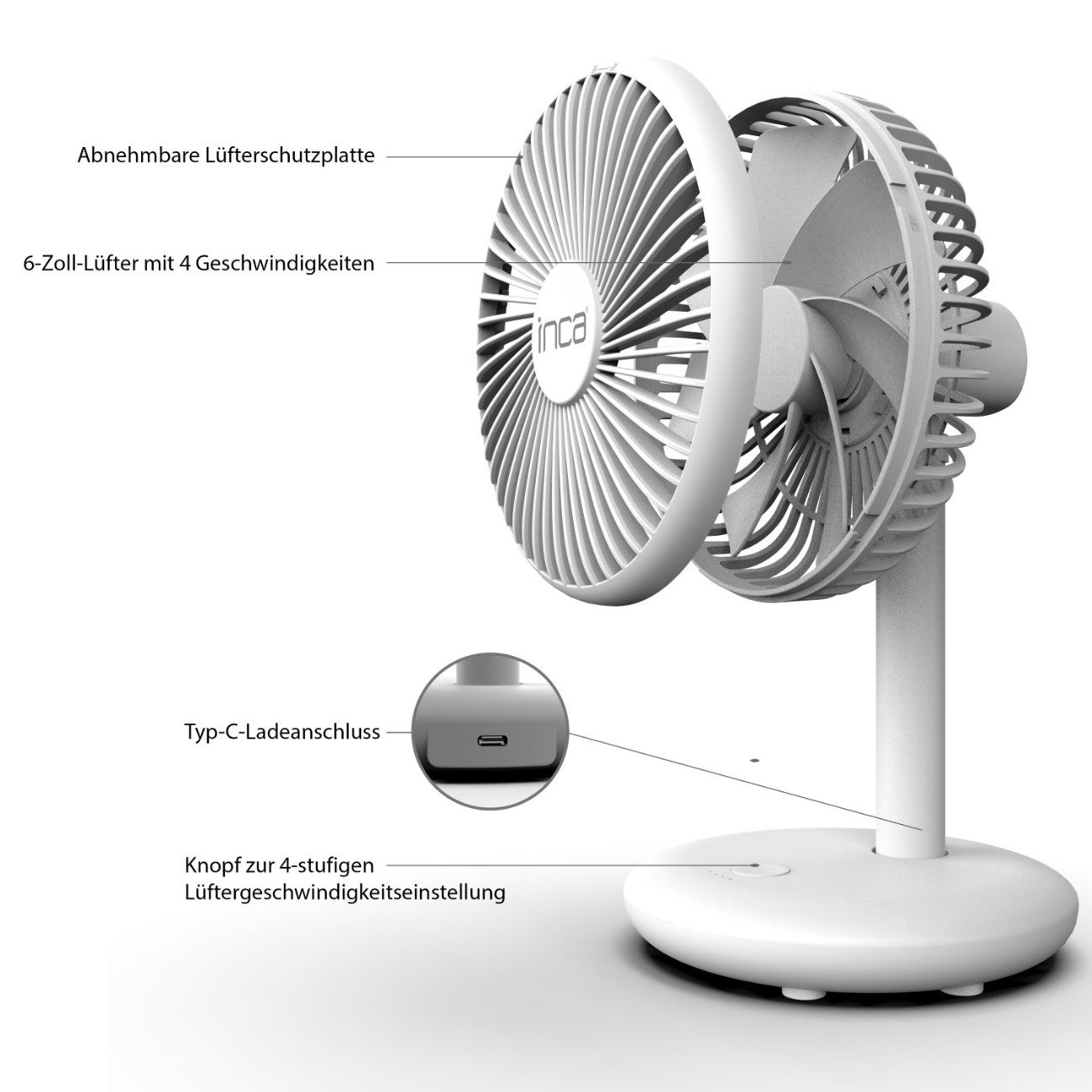 Tischventilator IMF-14B