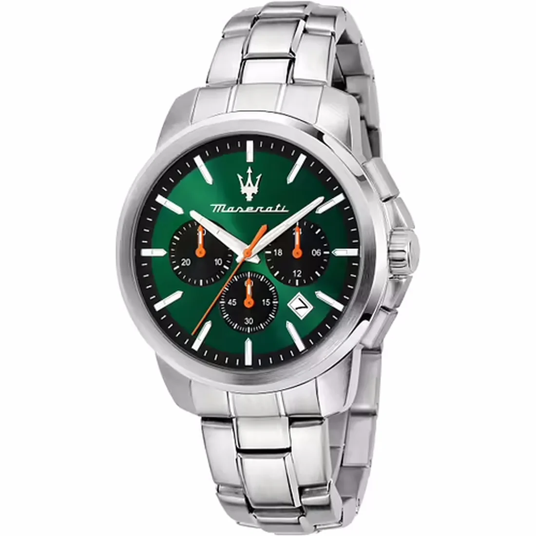 Orologio Maserati Successo crono quadrante verde R8873621043