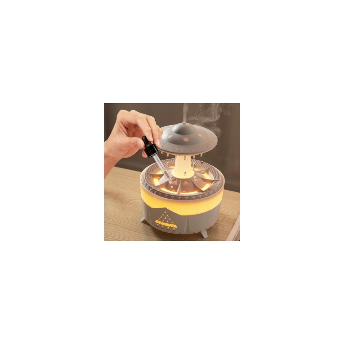 Luftbefeuchter Luftbefeuchter Diffusor UFO Ultraschall Aroma Nebler