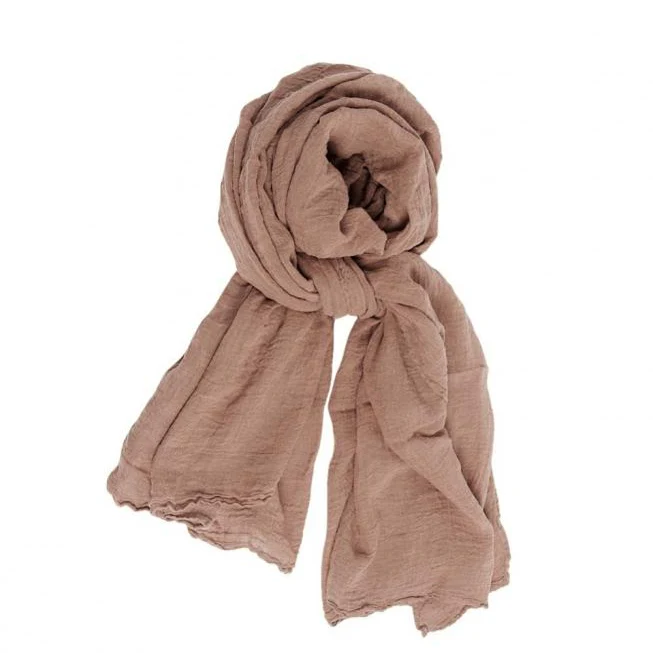 Pure Linen Stole | Sand Rose
