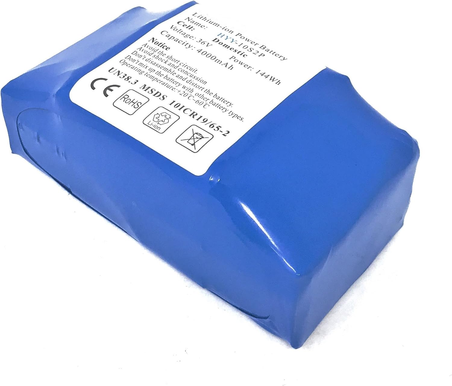 TEMPO DI SALDI Batteria Agli Ioni Di Litio Da 36V / 4 Ah Ricambio X Smart Balance Overboard