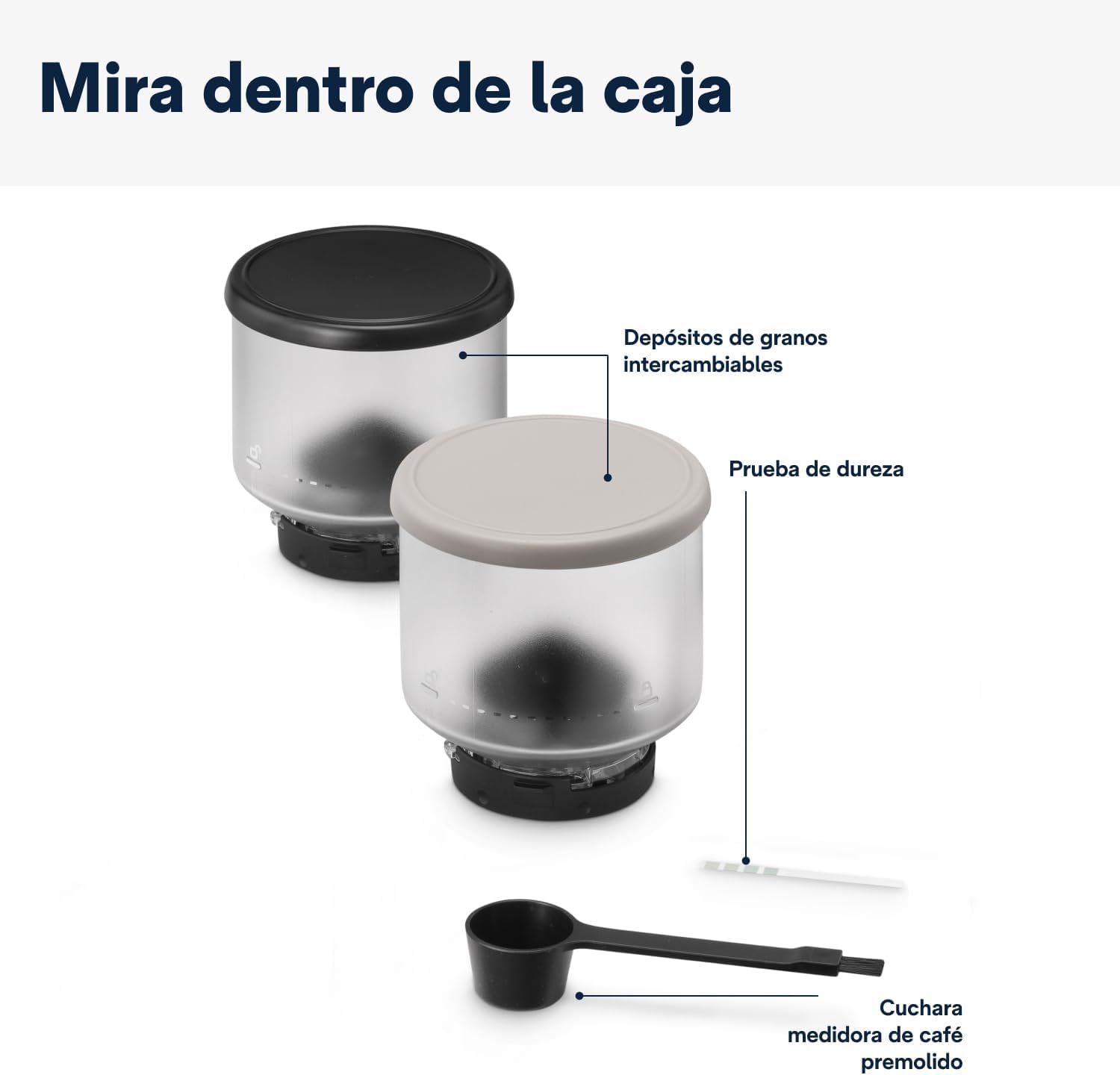 De’Longhi Rivelia – Perfetto Macchina da Caffè Automatica, Montalatte Classico, 8 Bevande in un Solo Tocco, Display Touch a Colori, Contenitori Chicchi di Caffè Intercambiabili, Beige (EXAM440.35.BG)