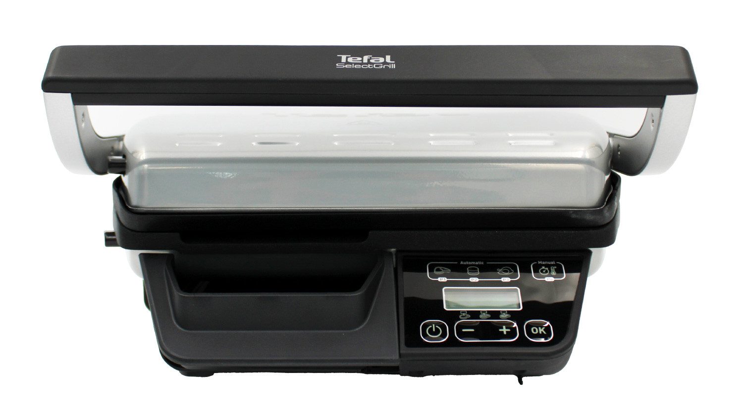 Kontaktgrill Tefal GC740B30 SelectGrill Kontaktgrill 2000W silber/schwarz