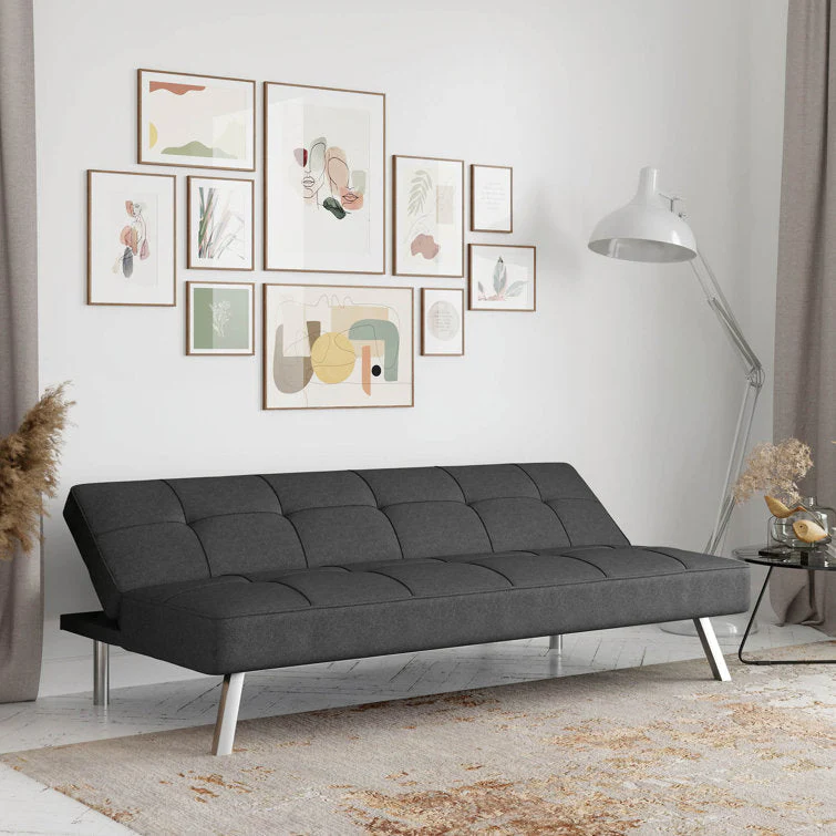 Convertible Sofa Bed Sleeper Couch for Living Room or Guest Room