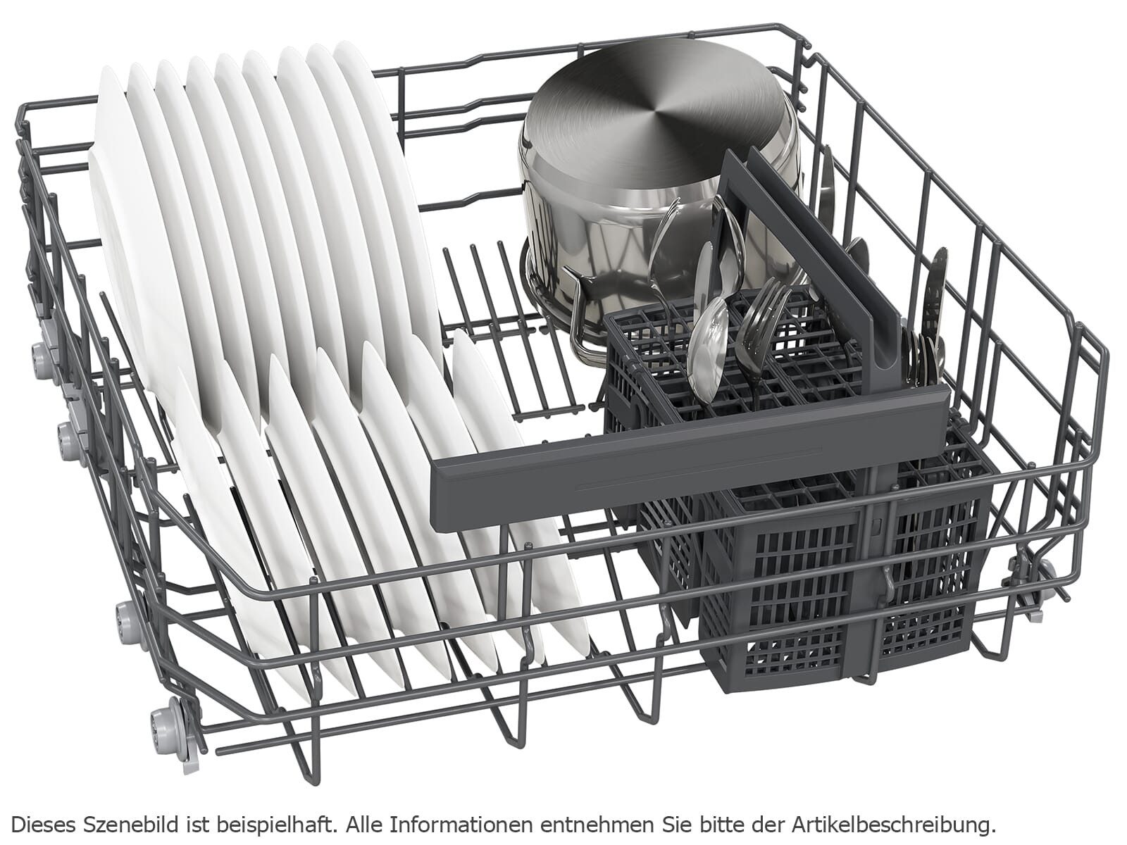 vollintegrierbarer Geschirrspüler SX63HX06BE