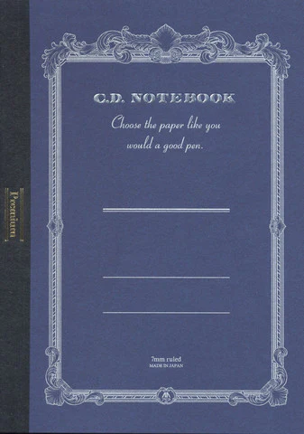 Apica Premium CD Notebook Line - A5 - Blue