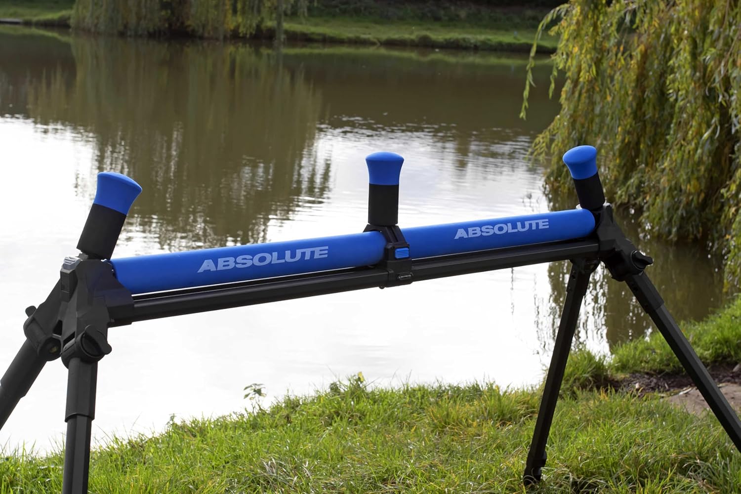 Preston Absolute Pole Roller XL - Rutenhalter, Rutenständer, Rollhalter für Kopfruten zum Friedfischangeln