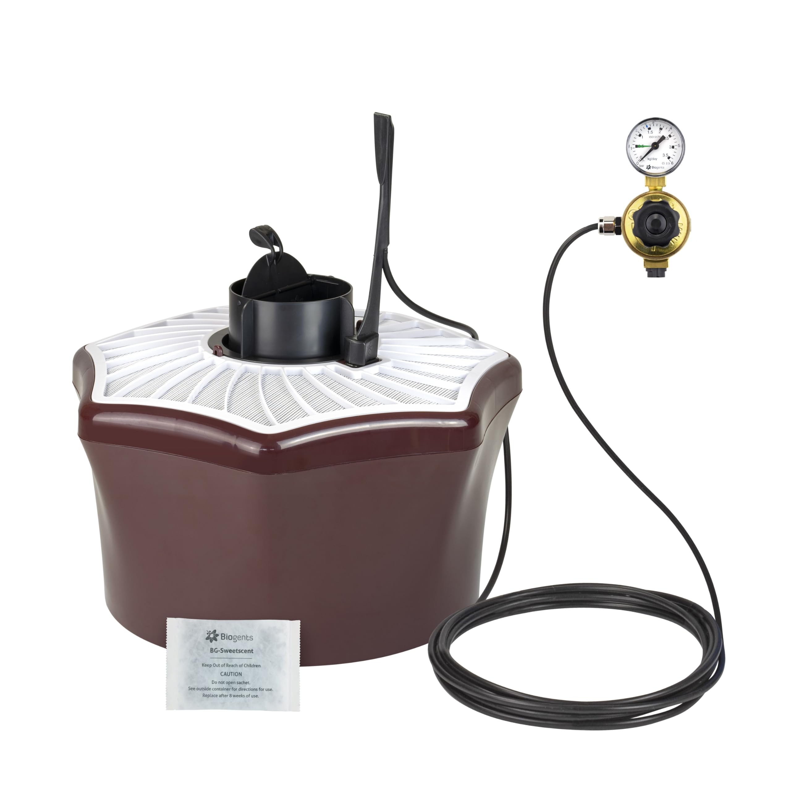 Biogents BG Mosquitaire CO2 Insektizidfreie Outdoor Mückenfalle gegen Stechmücken mit BG Sweetscent Lockstoff