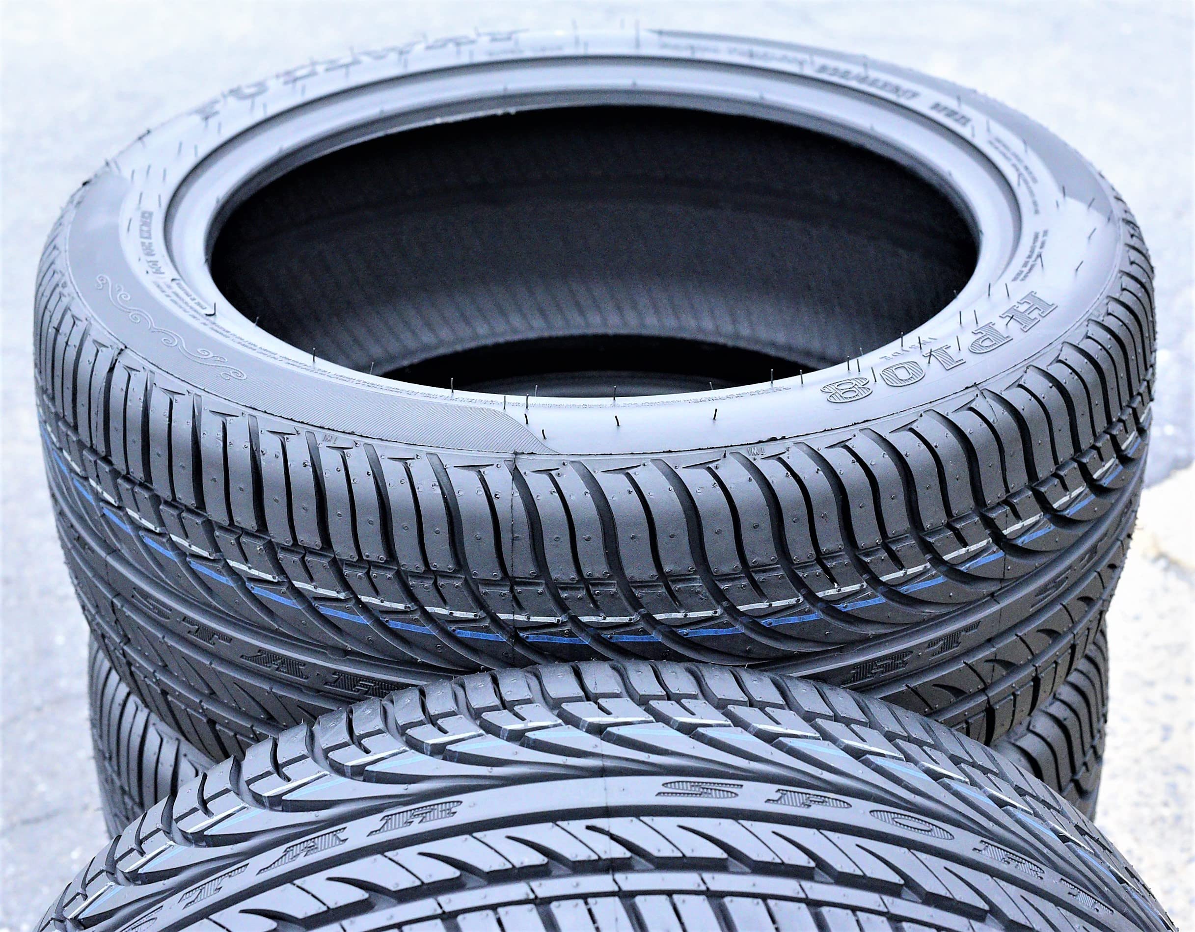 Set of 2 (TWO) Fullway HP108 All Season Passenger Car High Performance Radial Tires 225/50R17 225/50ZR17 225/50/17 225/50 17 98W Load Range XL 4 Ply BSW Black Side Wall UTQG 380AA