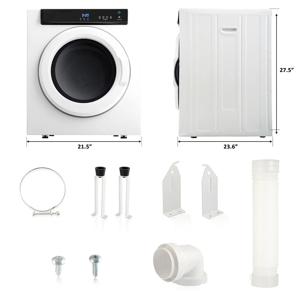 Irene Inevent Electric Clothes Dryer Apartment Dorm Clothes Drying Machine