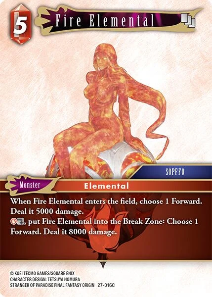 Fire Elemental (27-016C) (Journey of Discovery)