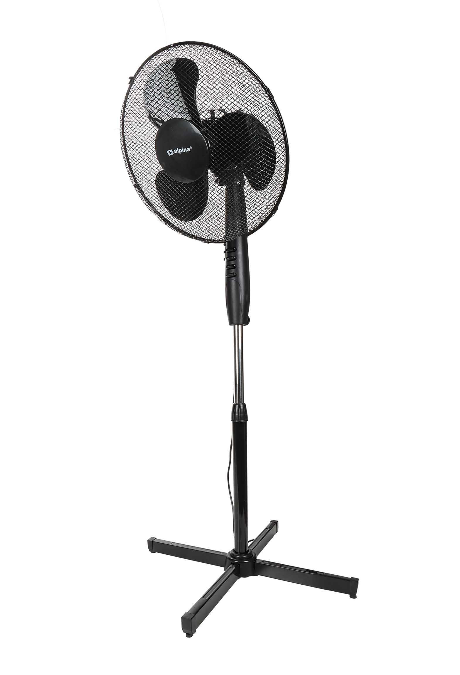 Standventilator höhenverstellbar von ca. 105 – 128 cm